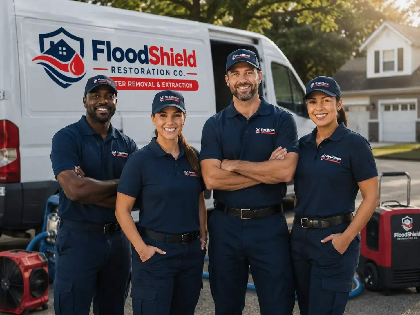 Flood Damage Restoration company in Leonardo, NJ